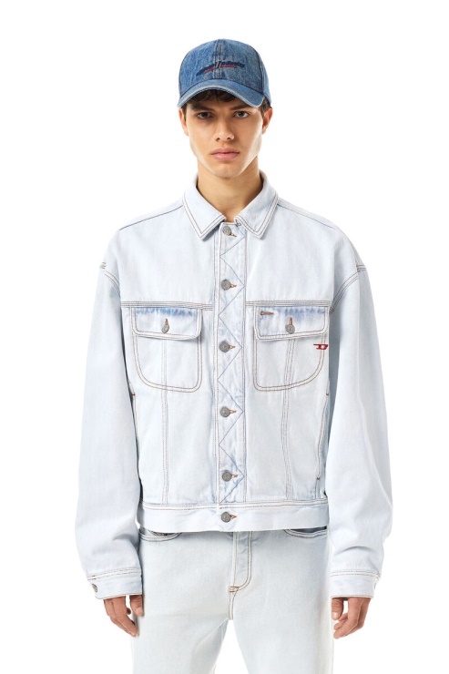Diesel D-lillo Veste Camionneur Bleu Clair