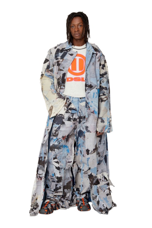 Diesel T-crahor-ss Gris