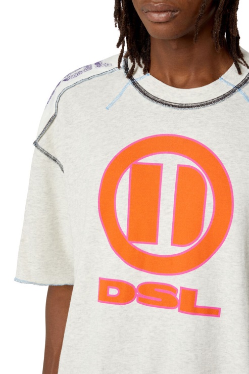 Diesel T-crahor-ss Gris