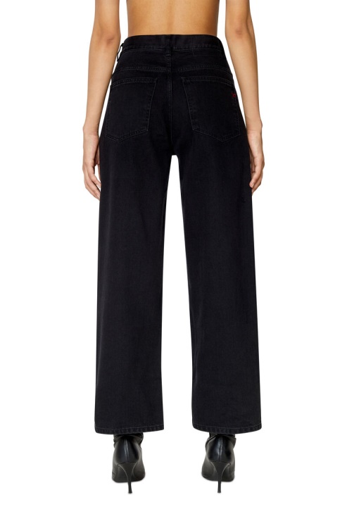 Diesel 2000 Z09rl Jean Bootcut Et Flare Noir/gris Foncé