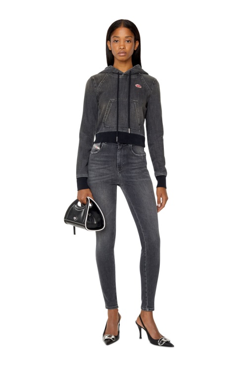 1984 Slandy-high 068cd Jean Super Skinny Diesel Noir/gris Foncé