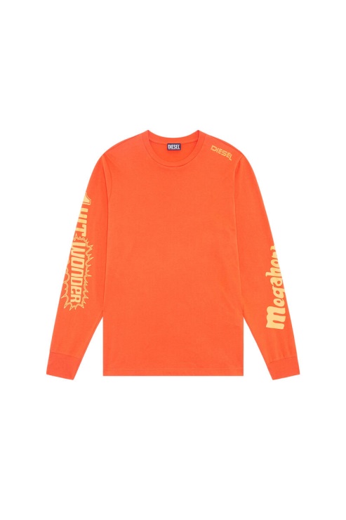 Diesel Orange T-just-ls-e6