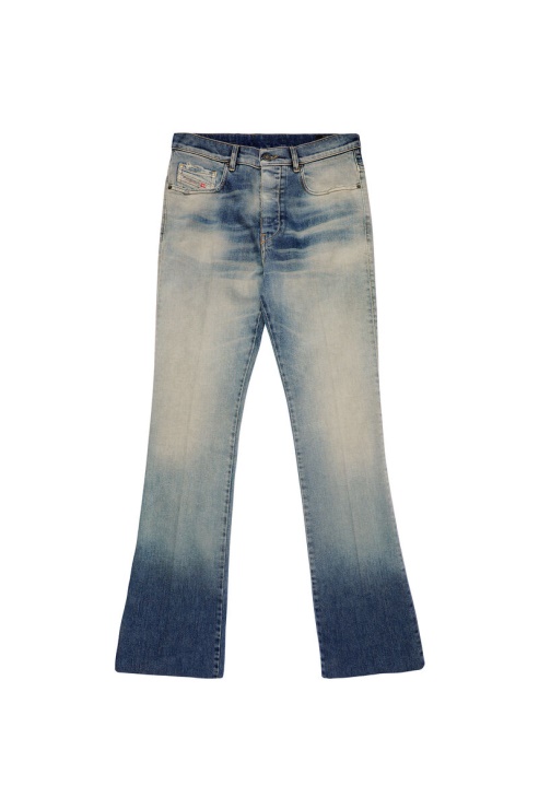 Diesel D-jefferr 09b43 Jean Bootcut Bleu Clair