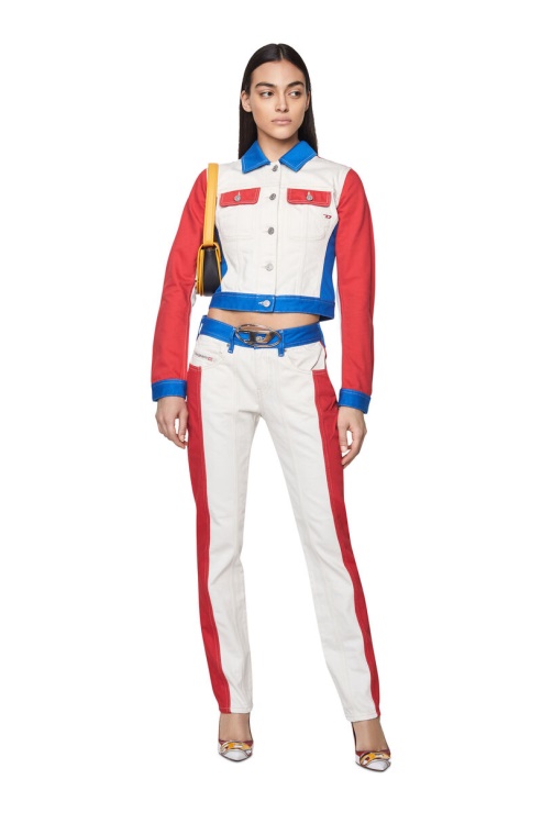 Diesel Blanc/rouge De-slimmy