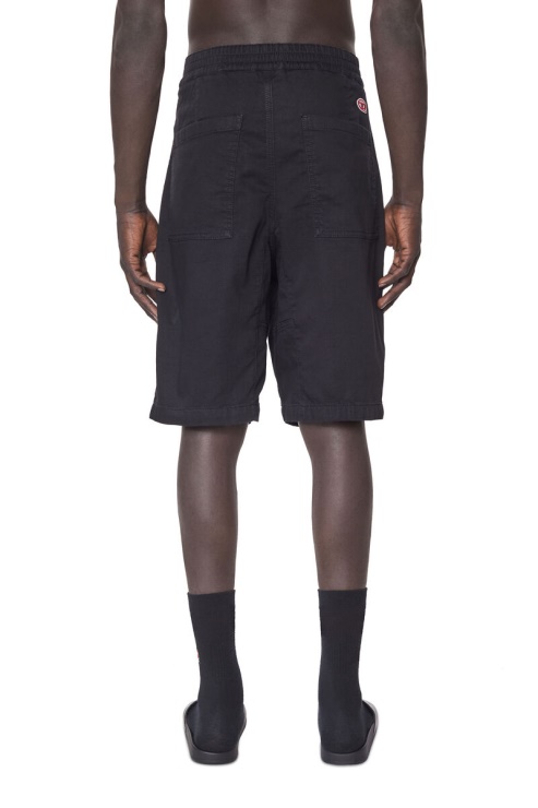 Diesel Noir/gris Foncé D-krooley Joggjeans Short Chino