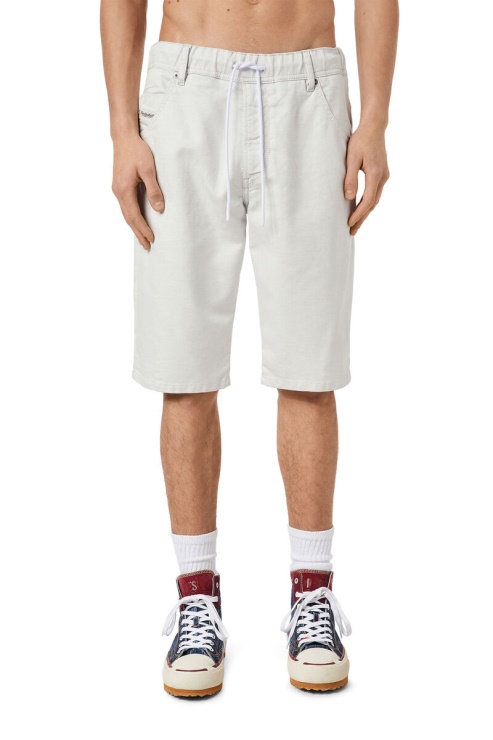 D-krooshort Joggjeans Diesel Blanc