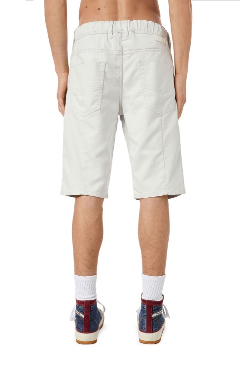D-krooshort Joggjeans Diesel Blanc