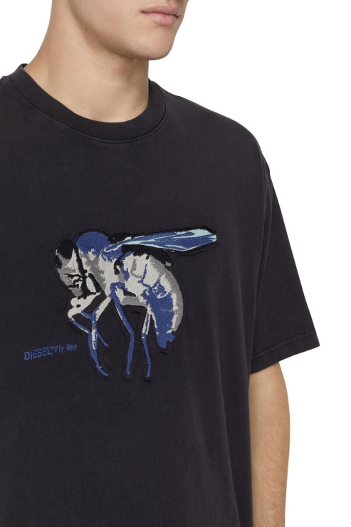 Diesel T-wash-e4 Noir