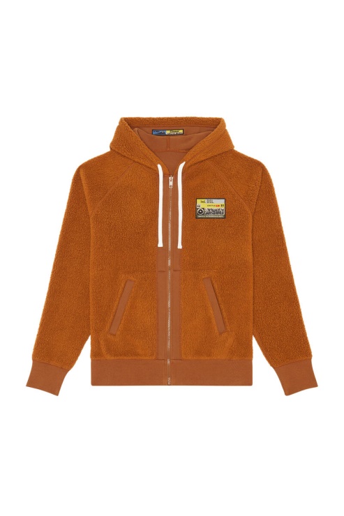 Diesel S-rummes-zip-rev Marron