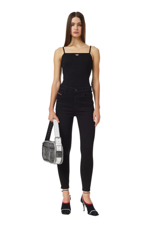 Jean Super Skinny 1984 Slandy-high 069ef Noir/gris Foncé Diesel