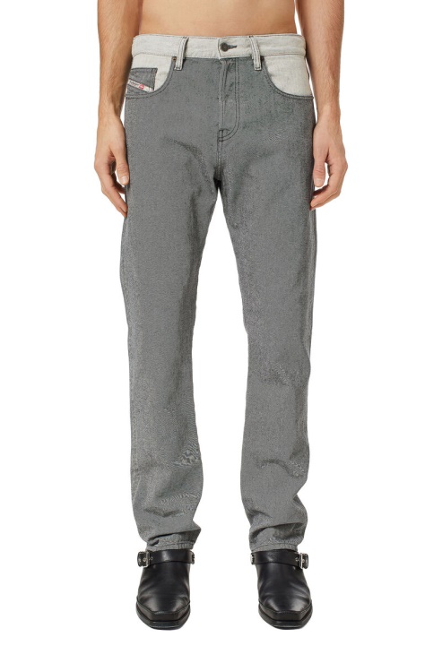 Diesel 2020 D-viker 09d03 Jean Droit Gris