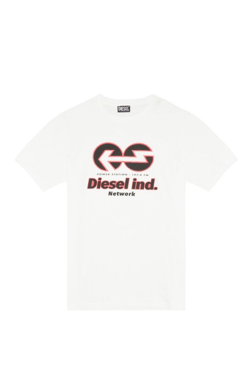 Diesel Blanc T-juste-e18