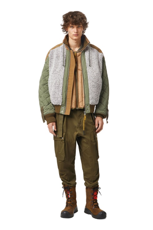 W-pow-teddy Diesel Vert/gris