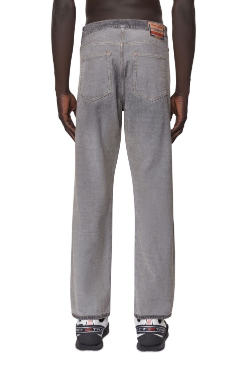 Diesel 2020 D-viker 068ad Jean Droit Noir/gris Foncé