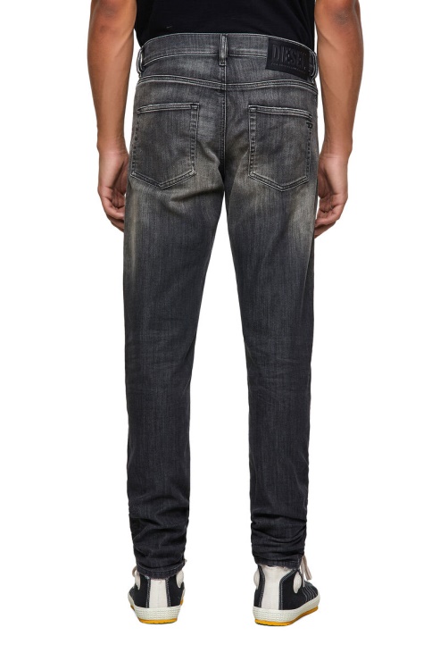 Diesel D-strukt Joggjeans 09b54 Slim Noir/gris Foncé