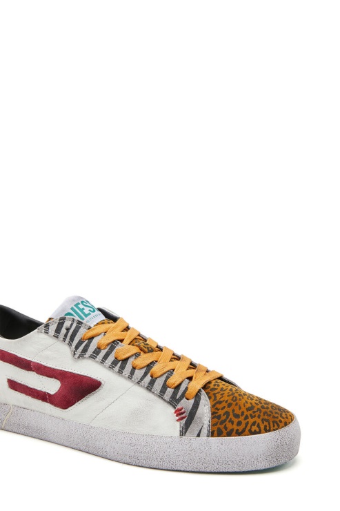 S-leroji Low Diesel Blanc/rouge