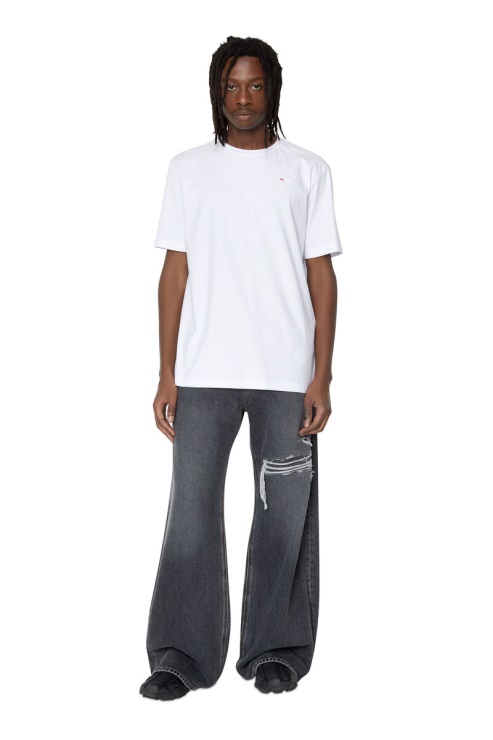 Diesel T-just-microdiv Blanc