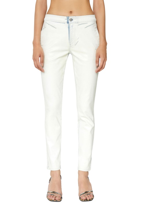 D-tail Track Denim 068bu Skinny Diesel En Blanc