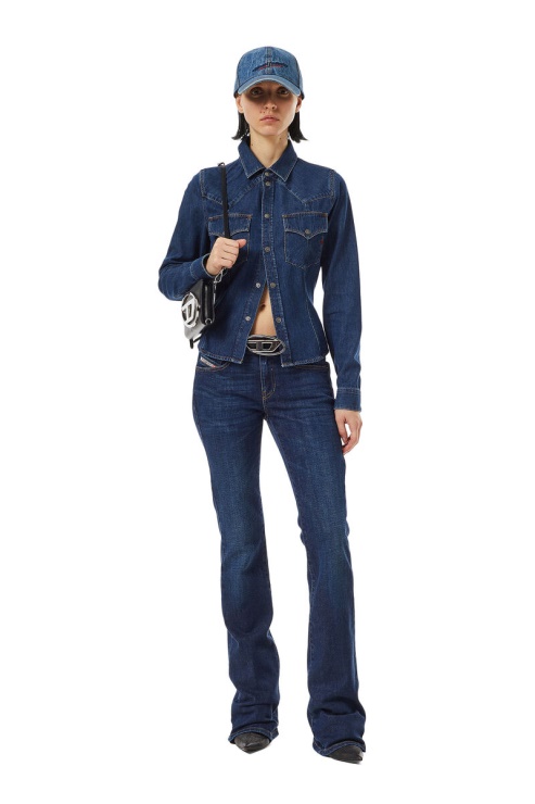 1969 D-ebbey 09b90 Jean Bootcut Et Flare Diesel Bleu Foncé