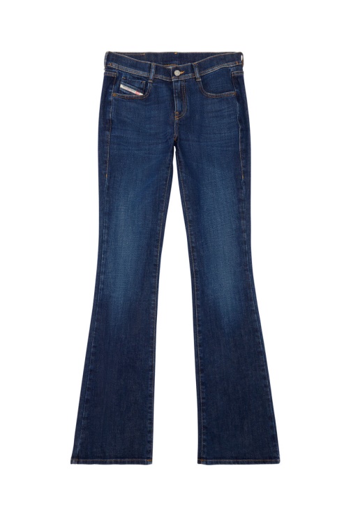 Diesel 1969 D-ebbey 09b90 Jean Bootcut Et Flare Bleu Foncé