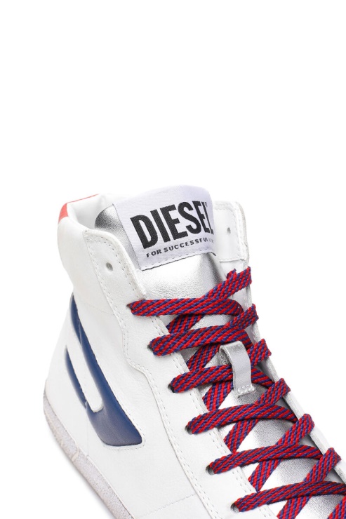 S-leroji Mid X Diesel Blanc/bleu