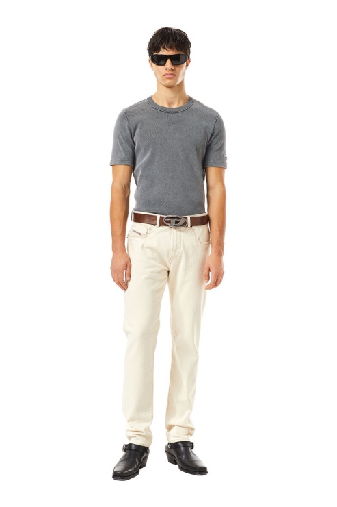 Diesel 2019 D-strukt 09b94 - Jean Slim En Blanc