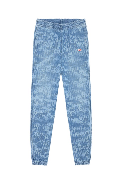 Bleu Clair D-lab Track Denim 09e27 Tapered Diesel