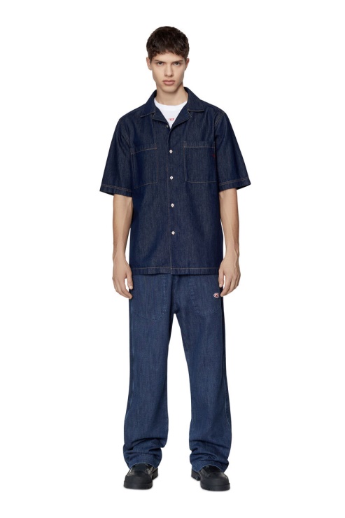 Diesel D-paroshort Bleu Foncé