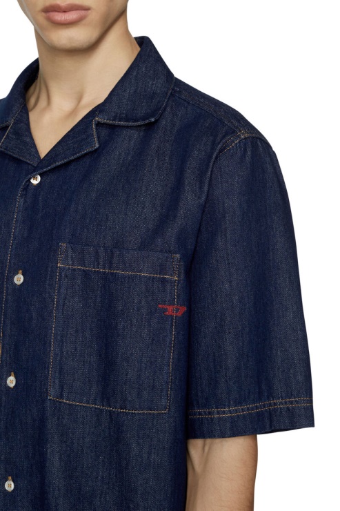 Diesel D-paroshort Bleu Foncé