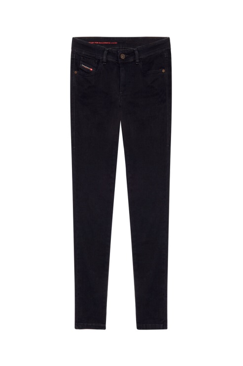 Jean Super Skinny 2018 Slandy-low Z69vw Noir/gris Foncé Diesel