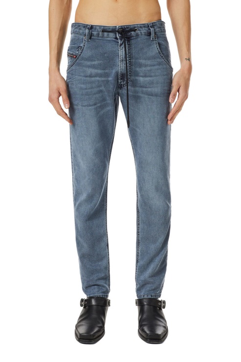 Diesel Krooley Joggjeans 069zy Conique Bleu Moyen