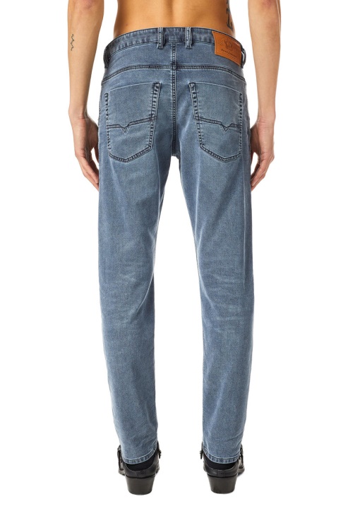 Diesel Krooley Joggjeans 069zy Conique Bleu Moyen