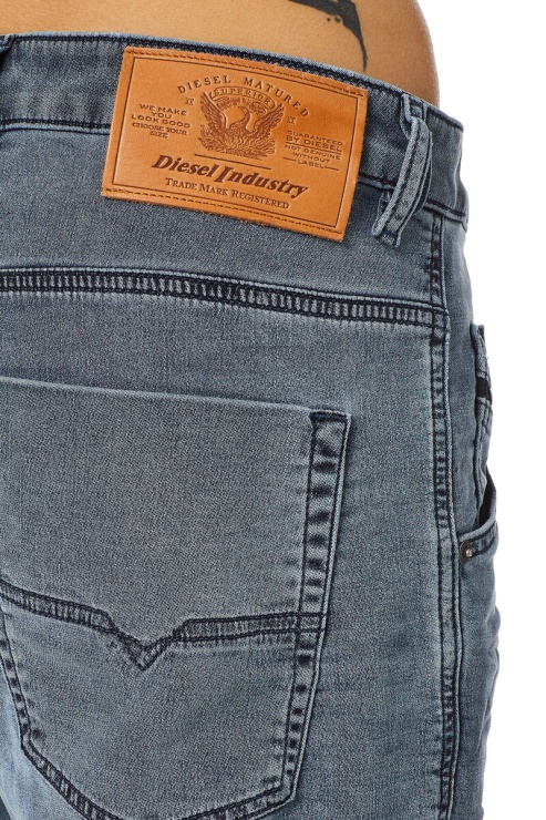 Diesel Krooley Joggjeans 069zy Conique Bleu Moyen