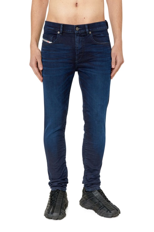 Diesel Bleu Foncé D-strukt Joggjeans 068cu Slim