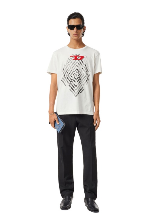 Diesel Blanc T-diegor-c16