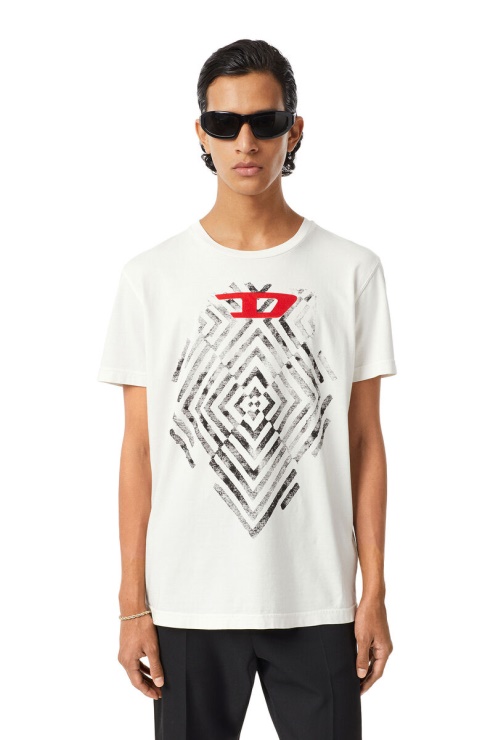 Diesel Blanc T-diegor-c16