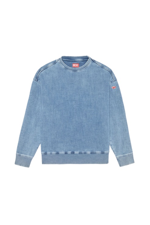 Diesel Sweat D-krib Track Denim Bleu Clair