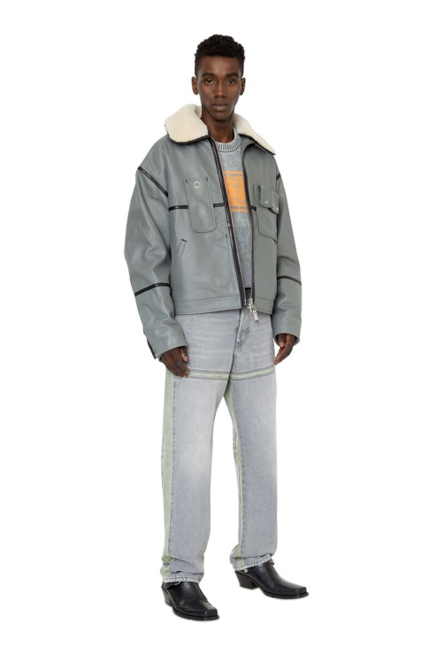 L-gilbert-fourrure Gris Diesel