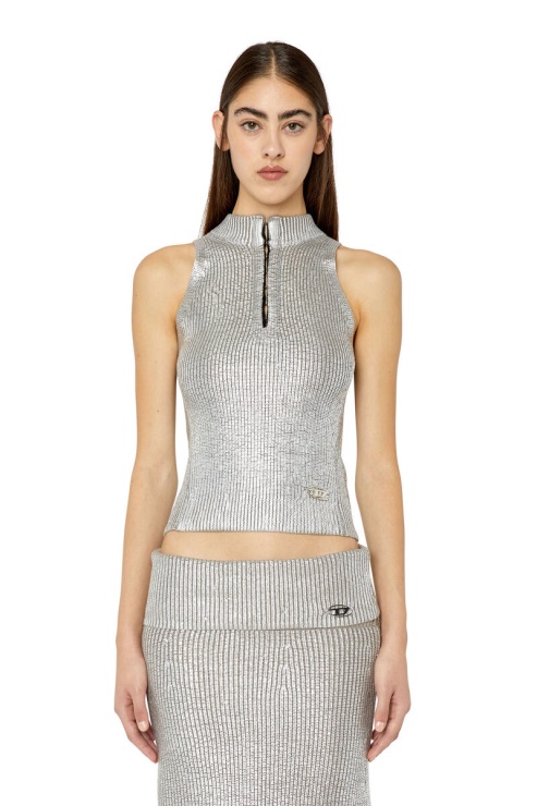 Diesel M-addalena En Gris Clair