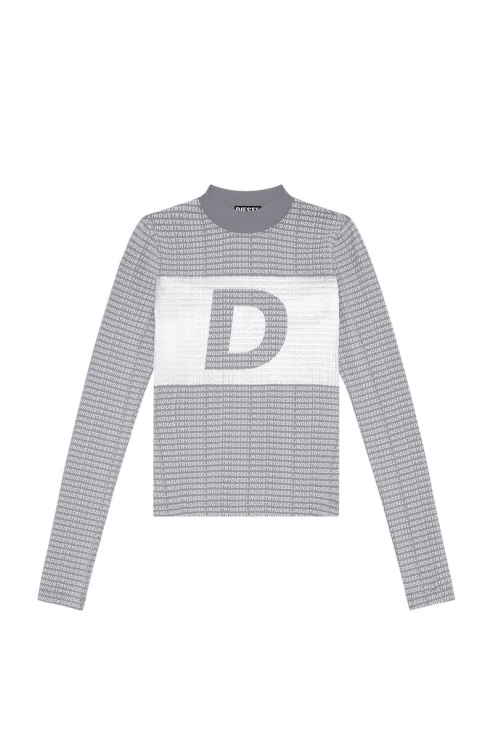 Diesel T-sely Gris