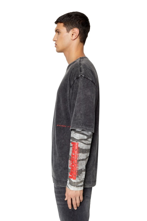 T-schul Diesel Noir/gris