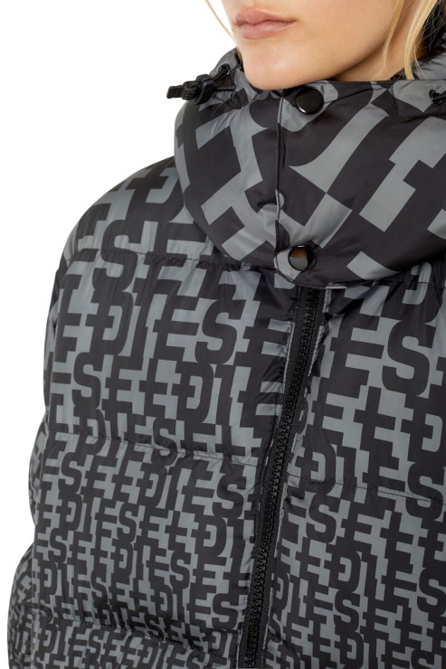 Diesel Gris Foncé W-step-mon