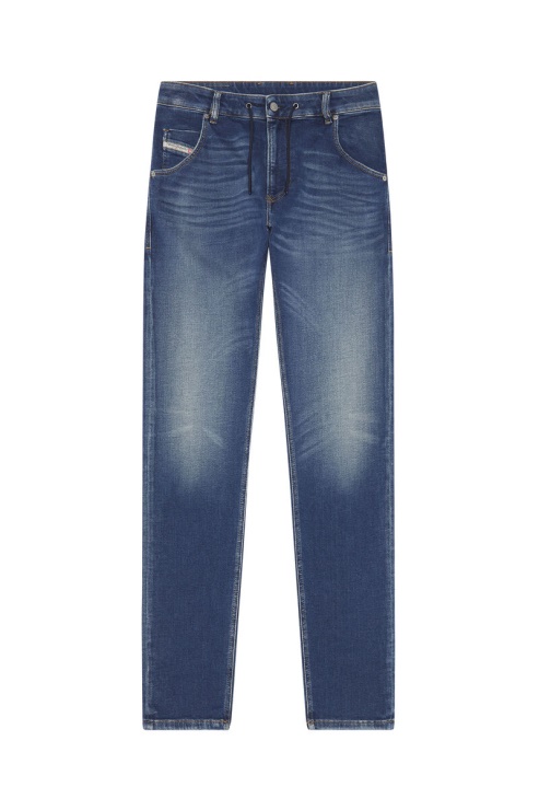 Diesel Krooley Joggjeans 068az Conique Bleu Moyen