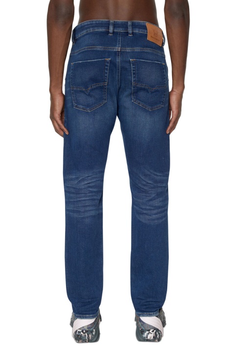 Diesel Krooley Joggjeans 068az Conique Bleu Moyen