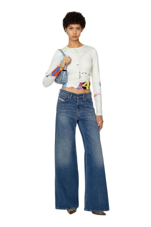 Diesel T-anjet-poff Blanc