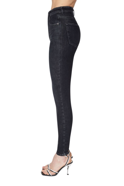 Jean Super Skinny Diesel 1984 Slandy-high 09d96 Noir/gris Foncé
