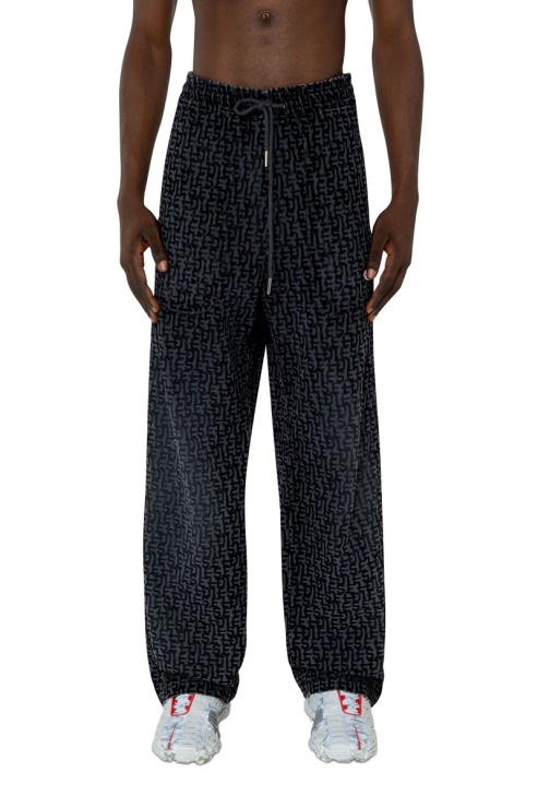 Noir/gris Foncé D-martians Track Denim 068aw Straight Diesel