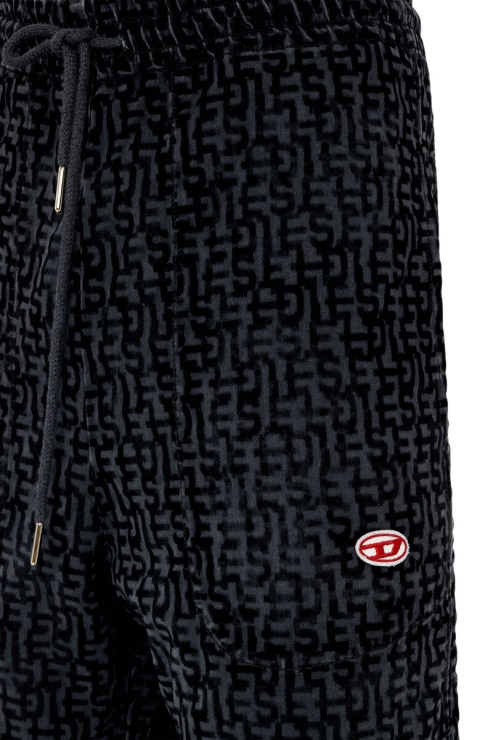 Noir/gris Foncé D-martians Track Denim 068aw Straight Diesel