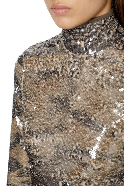 Diesel T-sequi Marron Clair