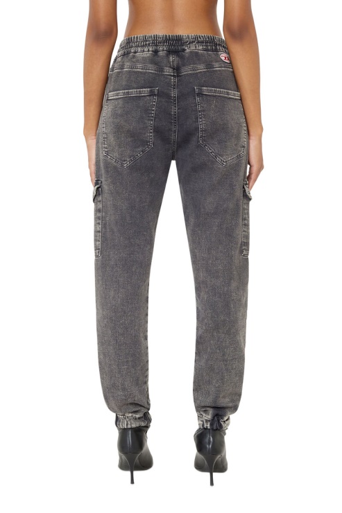 D-ursy Track Denim 069zf Slim Diesel Noir/gris Foncé